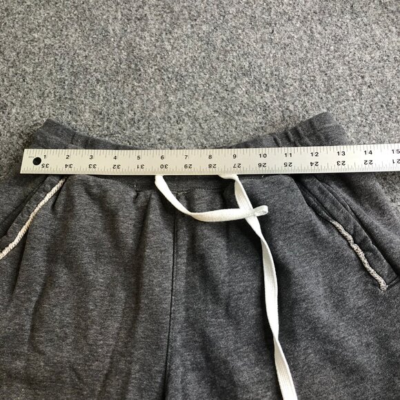 Nike Sweat Shorts Mens Small Gray Club Fleece Cotton Big Logo Swoosh - Picture 5 of 9